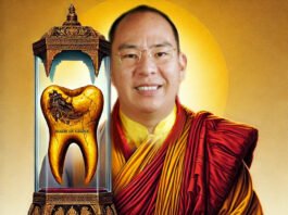 Buddha fake tooth relic