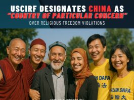 USCIRF Designates China as “Country of Particular Concern”