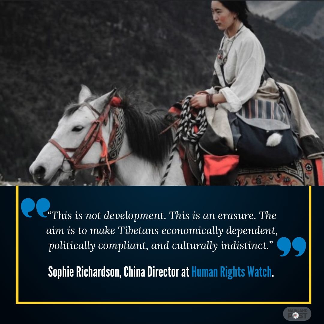 China's Brutal Campaign To Uproot 930,000 Tibetans - Mainland Post