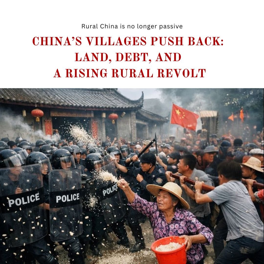 China’s Villages Push Back: Land, Debt, and a Rising Rural Revolt ...