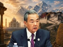 Wang Yi in Delhi