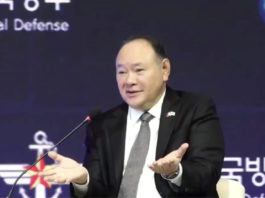 Philippine Defense Chief Rebukes China After Note Interrupts Seoul Forum Philippine Defence Chief Gilberto Teodoro